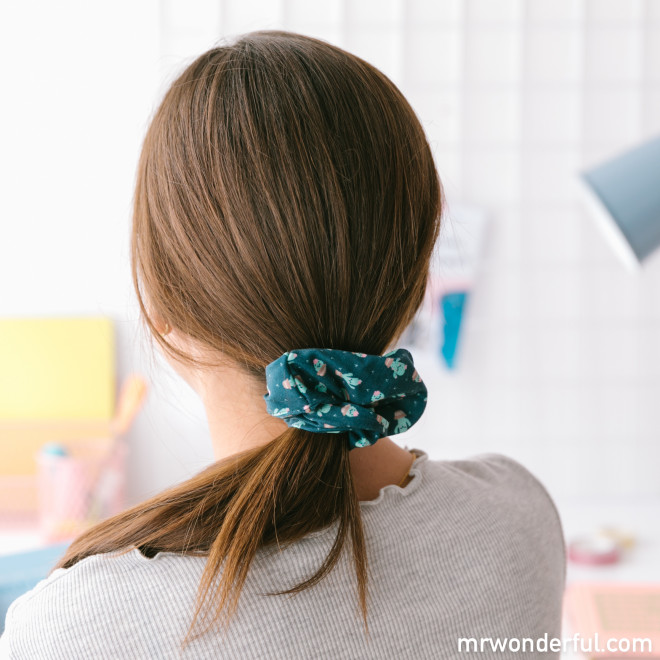 Pack Chouchou Scrunchie Scrunchie Avec Nœud Beter Cactus